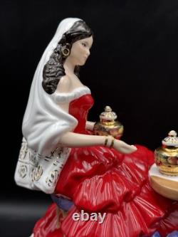 ROYAL WORCESTER GYPSY BRIDE AT APPLEBY FAIR FIGURINE. Excellent collection