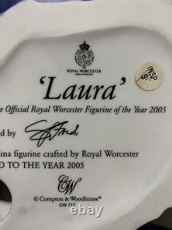 ROYAL WORCESTER'LAURA' Figurine Limited Edition 2005