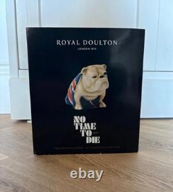 Rare Bnib Royal Doulton Jack The Bulldog 007 James Bond No Time To Die Figurine