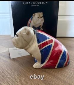 Rare Bnib Royal Doulton Jack The Bulldog 007 James Bond No Time To Die Figurine