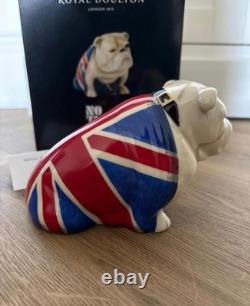 Rare Bnib Royal Doulton Jack The Bulldog 007 James Bond No Time To Die Figurine