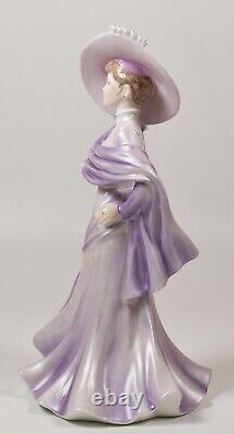 Rare Coalport 1986 Limited Edition The Ascot Lady Figurine David Shilling