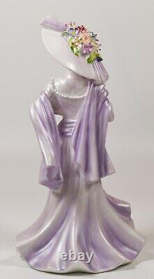 Rare Coalport 1986 Limited Edition The Ascot Lady Figurine David Shilling