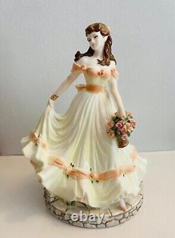 Rare Coalport Figurine English Roses Collection ADMIRED MIRANDA Limited Edition