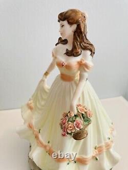 Rare Coalport Figurine English Roses Collection ADMIRED MIRANDA Limited Edition