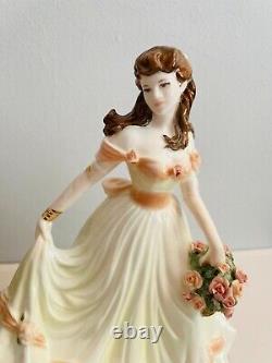 Rare Coalport Figurine English Roses Collection ADMIRED MIRANDA Limited Edition