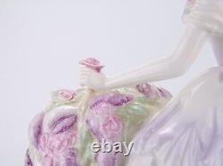 Rare Coalport Figurine Lilac Time CW328 Limited Edition Bone China Lady Figures