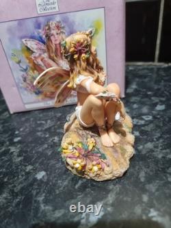 Rare Fairy figurine The Honeysuckle Faerie By Christine Haworth Limited Edition