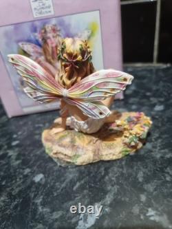 Rare Fairy figurine The Honeysuckle Faerie By Christine Haworth Limited Edition