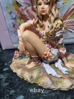 Rare Fairy figurine The Honeysuckle Faerie By Christine Haworth Limited Edition