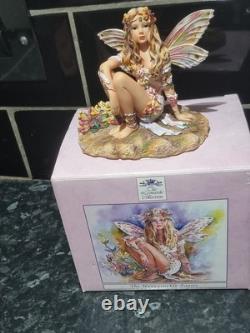 Rare Fairy figurine The Honeysuckle Faerie By Christine Haworth Limited Edition