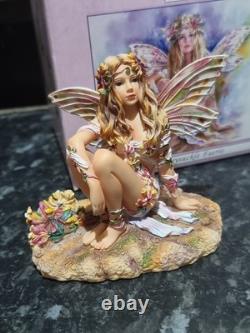 Rare Fairy figurine The Honeysuckle Faerie By Christine Haworth Limited Edition