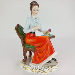 Rare Francesca Fine Bone China Charlotte Figurine Limited Edition Red Colourway