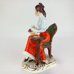 Rare Francesca Fine Bone China Charlotte Figurine Limited Edition Red Colourway