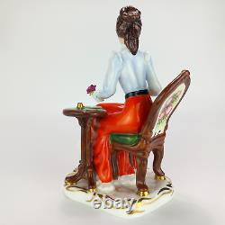 Rare Francesca Fine Bone China Charlotte Figurine Limited Edition Red Colourway