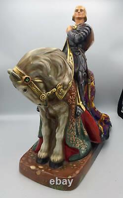 Rare Large DOULTON Limited Edition Figure St GEORGE HN2067 15x15 Inches