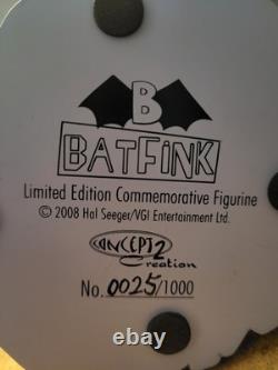 Rare Limited Edition Batfink Figure. 2008. Individually Numbered. With Box