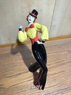 Rare Lorna Bailey Art Deco Lady Charger Iconic Figurine Ginger The Dancer 16/100