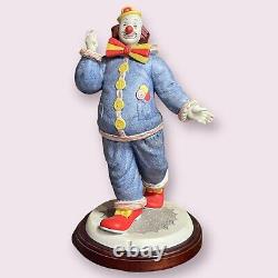 Rare Opening Act Designed By Goebel Limited Edition Ceramic Clown Figurine 13