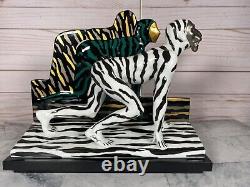 Rare Rosenthal Salome Artist Proof Limited Edition Sculpture Figurine Tigerman