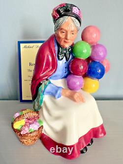 Rare Royal Doulton Figurine The Old Balloon Seller HN 3737 Limited Edition