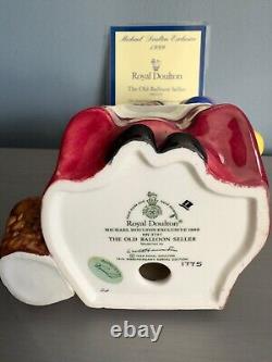 Rare Royal Doulton Figurine The Old Balloon Seller HN 3737 Limited Edition