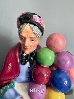 Rare Royal Doulton Figurine The Old Balloon Seller HN 3737 Limited Edition