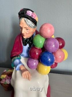 Rare Royal Doulton Figurine The Old Balloon Seller HN 3737 Limited Edition