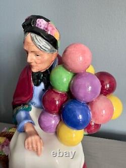 Rare Royal Doulton Figurine The Old Balloon Seller HN 3737 Limited Edition