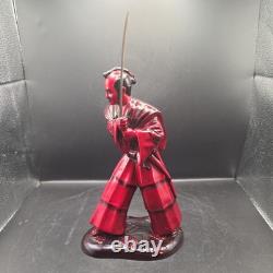 Rare Royal Doulton Limited Edition Flambe Figure Samurai Warrior 102/950