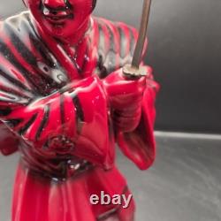 Rare Royal Doulton Limited Edition Flambe Figure Samurai Warrior 102/950
