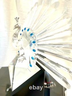 Rare Swarovski Crystal Peacock Limited Edition 1998 218123