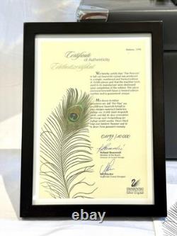 Rare Swarovski Crystal Peacock Limited Edition 1998 218123