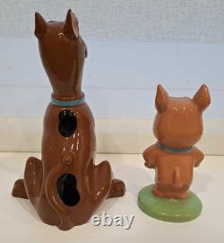 Rare Wade Scooby & Scrappy Doo Limited Edition Figures G&g Collectable Superb