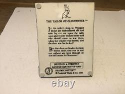 Rare Westminster Editions Beatrix Potter The Tailor Of Gloucester Tableau Ex Con