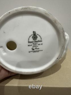 Rare find, vintage Royal Doulton Beat You To It Figurine HN2871 Limited edition