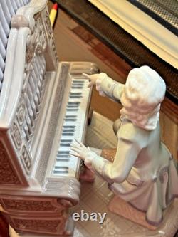 Retired Lladro 1801 Young BACH NIB! SIGNED! Limited Edition Figurine with BOX