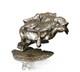 Richard Cooper Limited Edition Bronze Labrador In Arm Chair Figurine