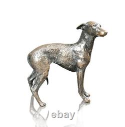 Richard Cooper Limited Edition Bronze Lurcher Figurine