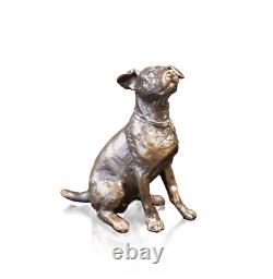 Richard Cooper Limited Edition Bronze Sitting Jack Russell Figurine