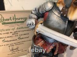 Robert Harrop St George Showcase Bulldog Figurine limited edition