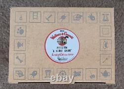 Robert Harrop Wallace & Gromit Figurine Preston A Close Shave Limited Edition
