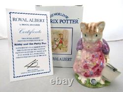 Royal Albert RIBBY AND THE PATTY PAN Ltd Ed Special Colourway of 50 +Box Cert