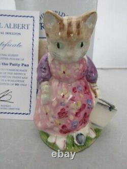 Royal Albert RIBBY AND THE PATTY PAN Ltd Ed Special Colourway of 50 +Box Cert