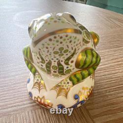 Royal Crown Derby Toad Porcelain Figurine Limited Edition 2008 Paperweight