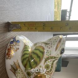 Royal Crown Derby Toad Porcelain Figurine Limited Edition 2008 Paperweight