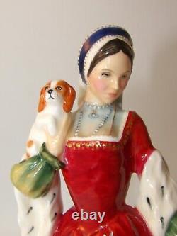 Royal Doulton 9 Figurine Anne Boleyn HN3232 Limited Edition c1990 Excellent