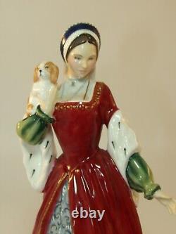 Royal Doulton 9 Ltd Ed Figurine HN3232 Anne Boleyn Wives Henry VIII Excellent