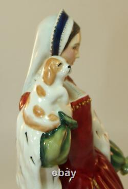 Royal Doulton 9 Ltd Ed Figurine HN3232 Anne Boleyn Wives Henry VIII Excellent