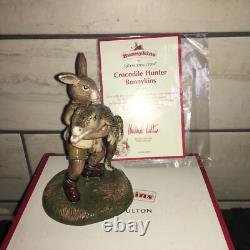 Royal Doulton Bunnykins DB513 Crocodile Hunter Ltd Ed 1000 Australia